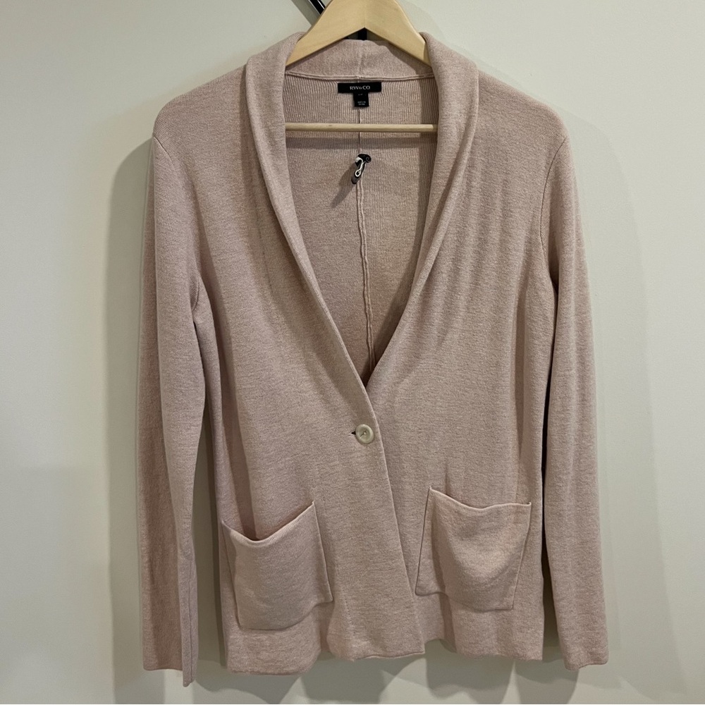 RW&CO. Soft Pink Women's Cardigan